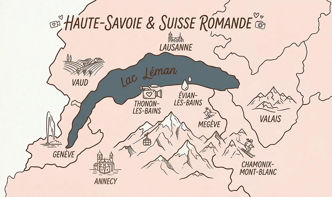 Carte des zones d'intervention de Laurent Henry