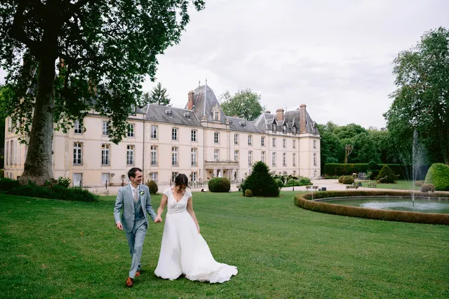 Film de mariage dans un domaine en France