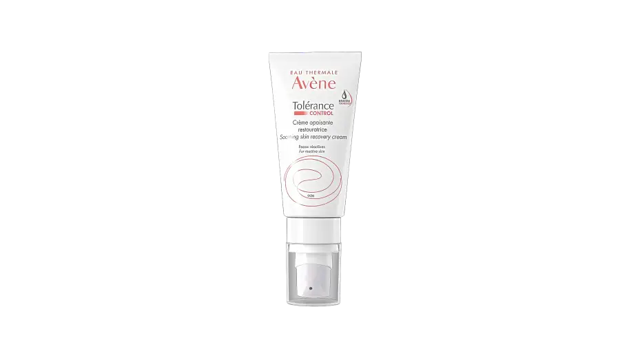 Tube Tolérance Control Avène présenté dans le film brand content